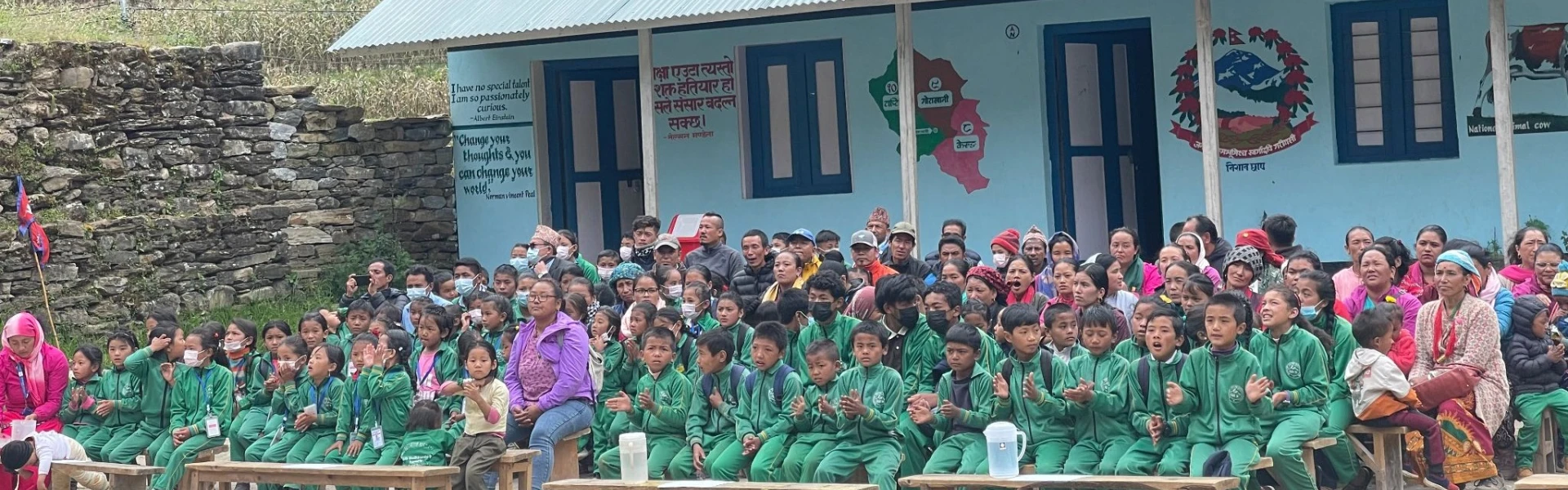 MHA supports schoolchildren in Solukhumbu