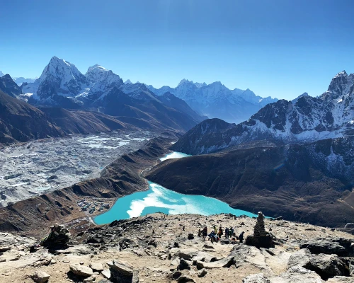 View from gokyo ri
