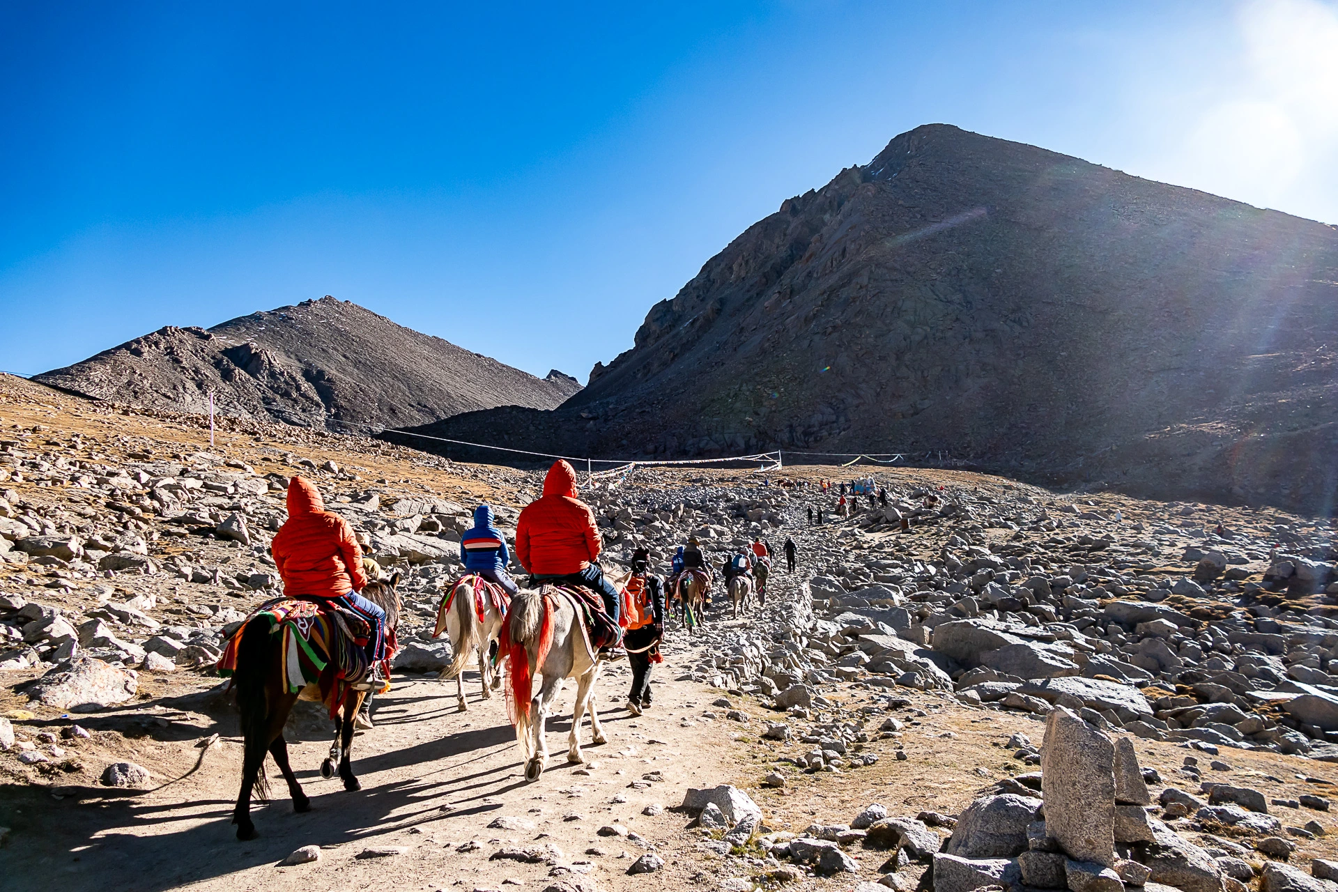 Horse Ride during Kailash Yatra