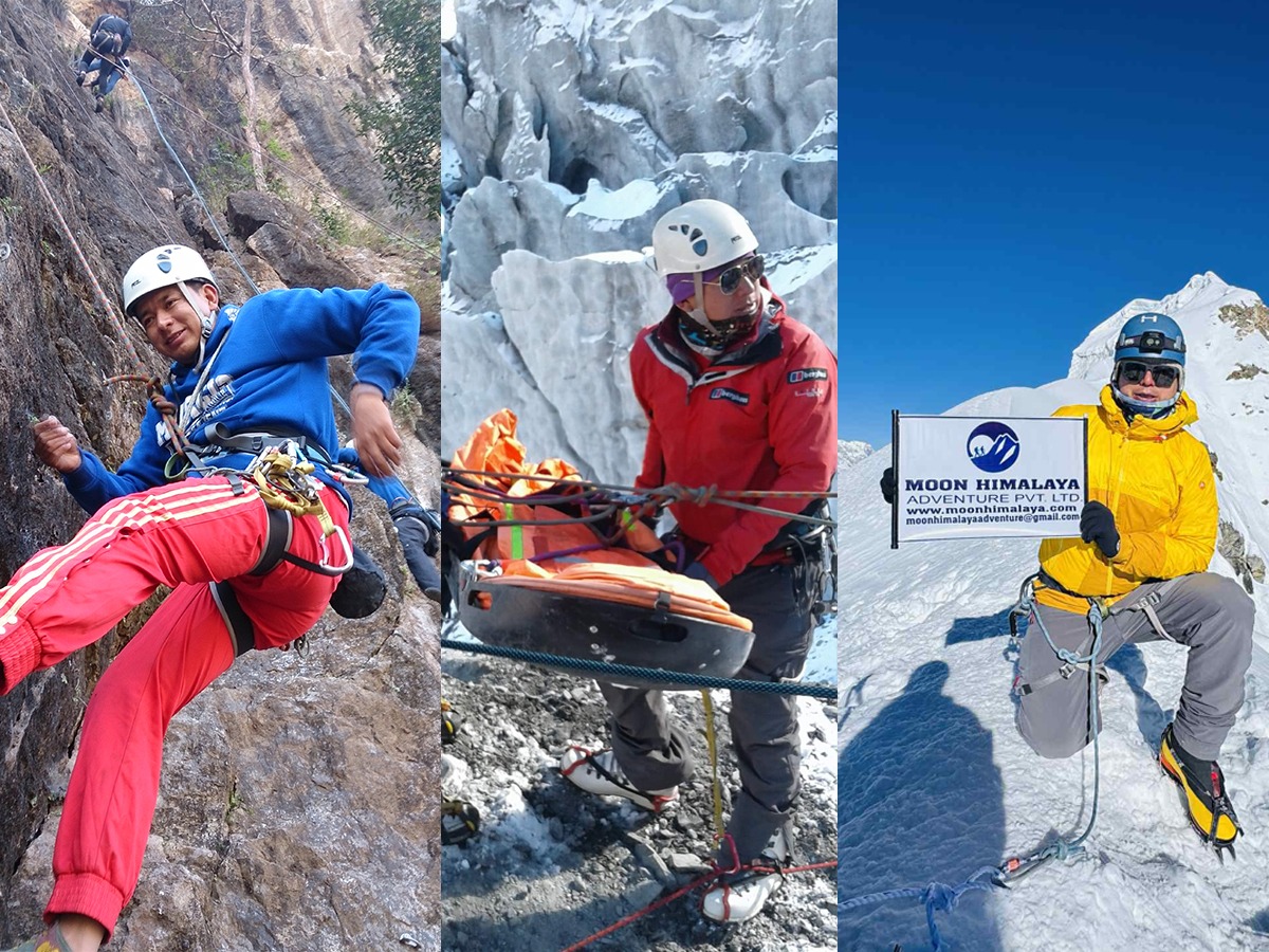 Years of hands-on training in the mountains