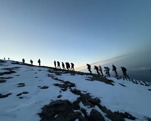 Way To Pikey Peak Summit